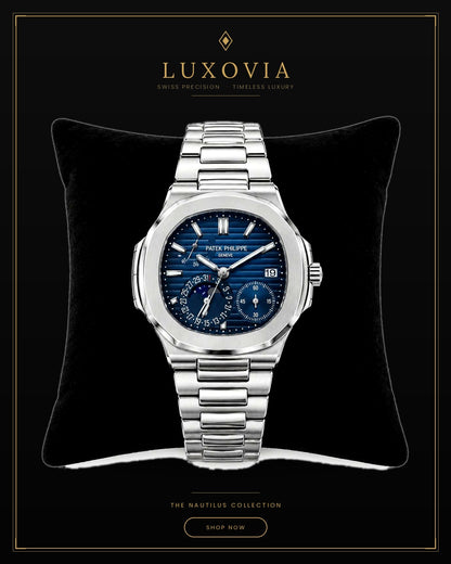 Luxury Patek Philippe Style Men's Watch _ Classic Dress & Sports Timepiece