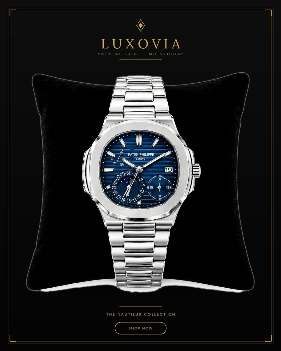Luxury Patek Philippe Style Men's Watch _ Classic Dress & Sports Timepiece